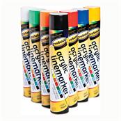 750ml Road Master Yellow Acrylic Line  Marker Spray Paint
