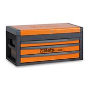 Beta Rsc22-O 3 Drawer Orange Top Box