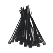 (pack Of 100) 100x2.5mm Black Cable Ties