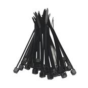 (pack Of 100) 140x3.6mm Black Cable Ties