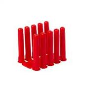 (pack Of 100) JCP Red Plastic Wall Plugs