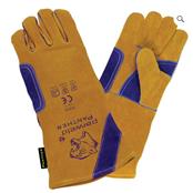 Parweld Panther P3825 Size10 Reinforced Palm and Thumb Mig Welding Gauntlets