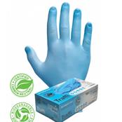 (pack Of 100) Traffi TD01 Sustain Small PF Blue Nitrile Disposable Gloves