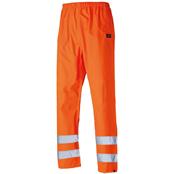 S480 Medium Orange Hi Vis Ris Waterproof Traffic Over Trousers