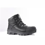 Rockfall Granite Size9 S3 Black Safety Boots