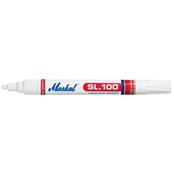 Markal SL100 White Valve Acton Liquid Paint Marker Pen