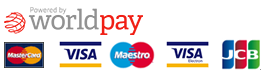 Payments by Worldpay: Visa, PayPal, MasterCard, Maestro, American Express