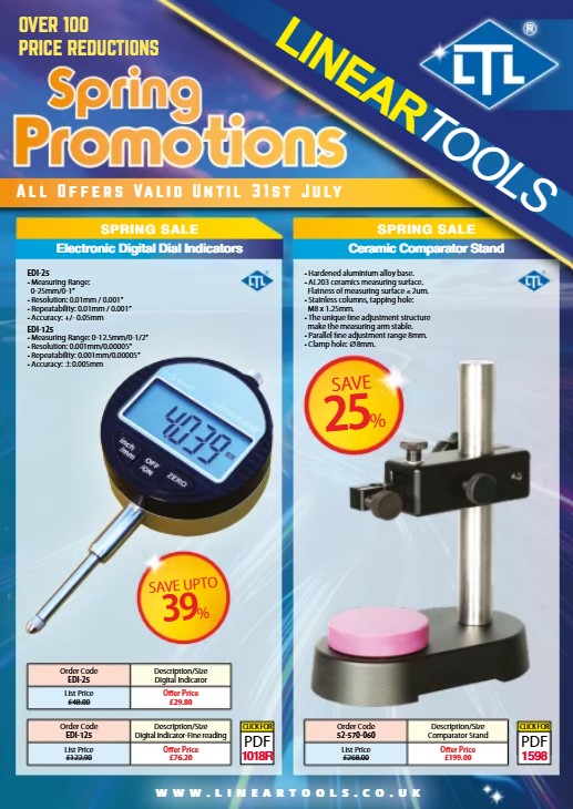 Linear Tools Spring Promotion 2026 *Valid Until July 31st 2026*