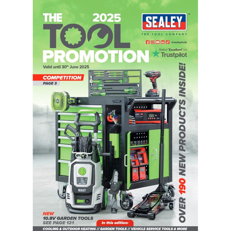 Sealey Spring Tool Promotion 2025 *Valid Until June 30th 2025*