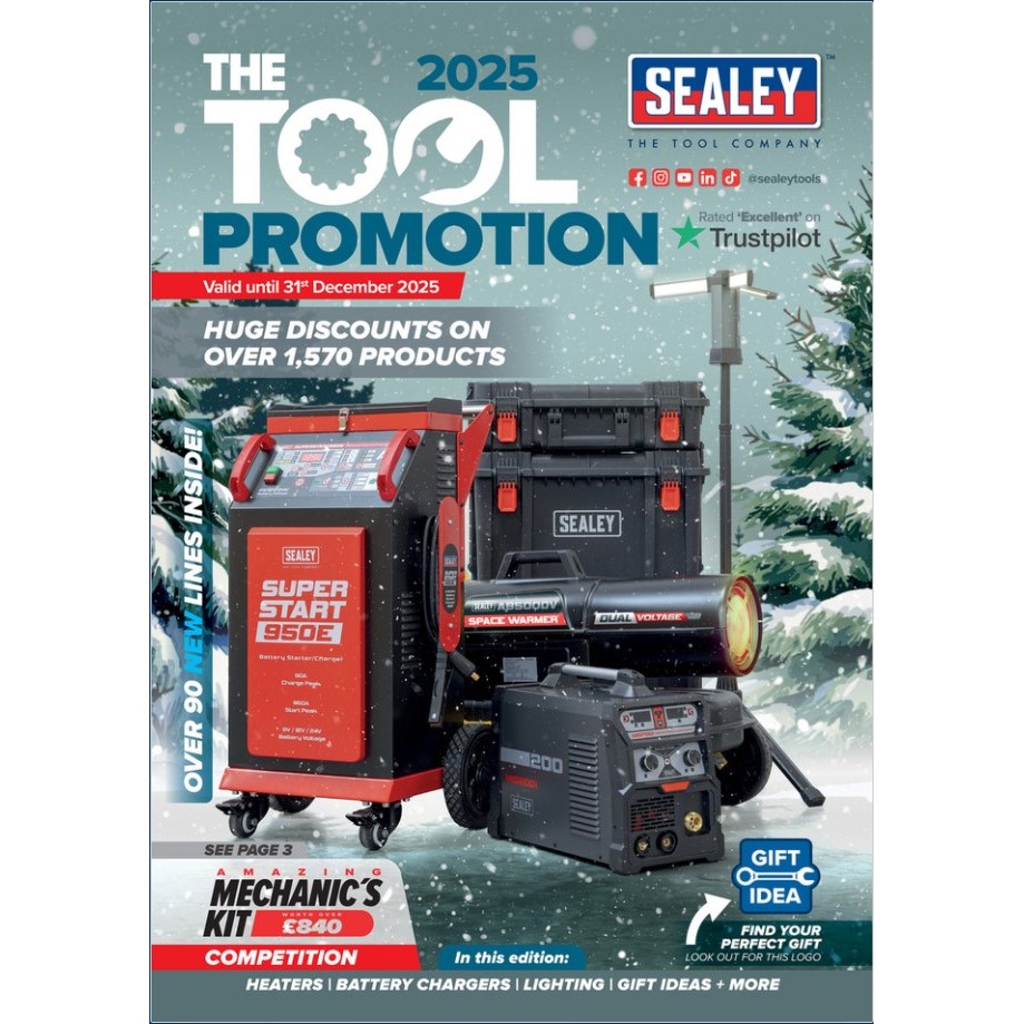 Sealey Winter Tool Promotion 2025 *Valid Until December 31st 2025*