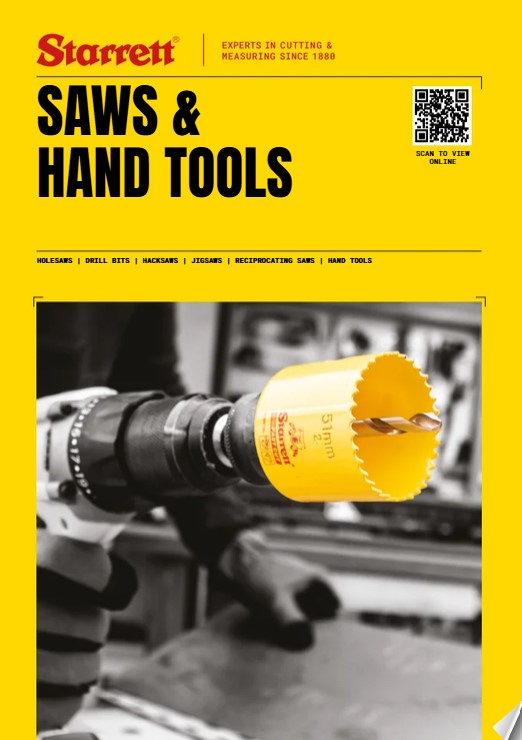 STARRETT SAWS AND HAND TOOLS CATALOGUE 2026
