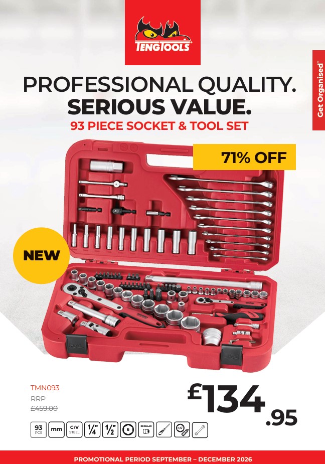 TengTools Autumn 2026 Promotion *Valid Until 31st December 2026*