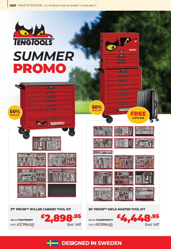 TengTools Summer 2025 Promotion *Valid Until 31st July 2025*