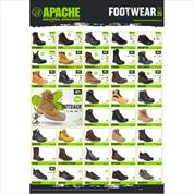 Apache Footwear Wall Chart 2026