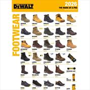 DEWALT SAFETY FOOTWEAR WALLCHART 2026