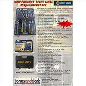 Right Lines Socket Set 2025 Trade Offer – Jones & Clark