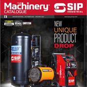 SIP Industrial Winter 2026 machinery catalogue featuring compressors, heaters, welding equipment and workshop machinery available from Jones and Clark Burton-on-Trent
