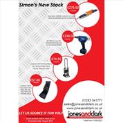 Simon's New Stock September