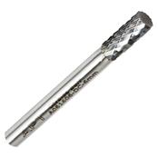 M6x16x6 Double Cut Cylinder Carbide Burr With End Cut