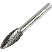 M8x20x6  Flame Double Cut Carbide Burr