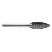 M12x32x6 Flame Double Cut Carbide Burr