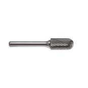 M16x25x6mm Double Cut Ball Nosed Cylinder Carbide Burr