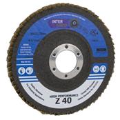 (pack Of 10) 115x22mm Z60grit Intergrind Trade Zirconium Flap Discs