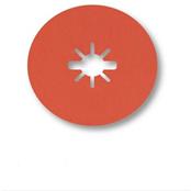 (pack Of 25) 125x22mm 36+grit Sia 4582 Ceramic Fibre Sanding Discs