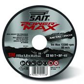 (pack Of 20) 115x1x22mm Zz60t Inox Sait Powermaxx-Tm Flat Cutting Discs