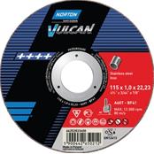 (pack Of 25) 125x1x22mm A60t-Bf41 Inox Norton Vulcan Flat Cutting Disc
