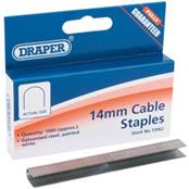 (pack Of 1000) Draper 14mm Cable Staples (13962)