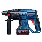 Bosch Gbh18v-21 3 Function 18v SDS Hammer Drill c/w 2x5.0ah Li-Ion Batteries