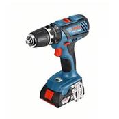 Bosch Gsb18v-55 18volt Combi Drill c/w 2x4.0ah Li-On Procore Batteries and Charger