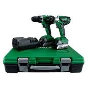 Hikoki  Kc18dgljez 18volt Comb Drill and Impact Driver c/w 2x5.0ah Batteries