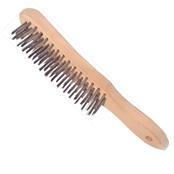 Osborn 4row Stainless Steel Hand Scratch Wire Brush