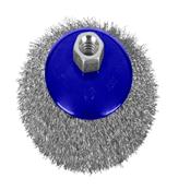 b/s19220 115mmxm14 Crimped Steel Wire Bevel Brush