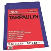 Prodec 18'x12' Blue Waterproof Tarpaulin