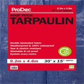 Prodec 30'x15' Blue Waterproof Tarpaulin