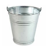 12 Litre Galvanised Steel Bucket