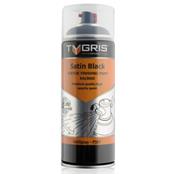 400ml Tygris P301 Satin Black Acrylic Varispray Paint (ral9005)