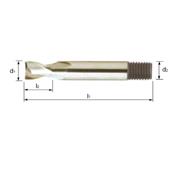 12mm HSS Screwed Shank Slot Drill