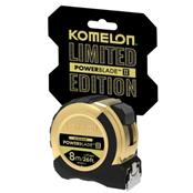 Komelon 8m/26' Gold Powerblade Ii Pocket Tape Measure **limited Edition**