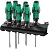 Wera 335/350/355/6 Sl/ph/pz 6pce Kraftform Screwdriver Set