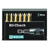 Wera 8055/6/th Screwdriver Bit-Check Set