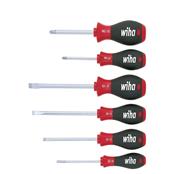 Wiha 6pce sl/pz Soft Finish Screwdriver Set(07153)
