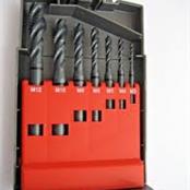 Unimaster M3-M12 7pce Hsse Blue Spiral Flute Machine Tap Set