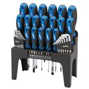 Draper 44pce Screwdriver Hexagon Key and Bit Set (81294)