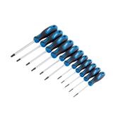 Draper 11pc T6-T40 Tx-Star and Security Soft Grip Screwdriver Set (34253)