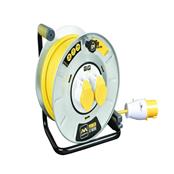 Masterplug Pro-Xt 30m 16a 110volt Thermal Cut Out Ip44 Metal Cable Reel