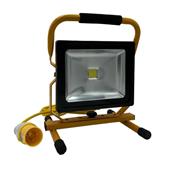 Connexions 30w Led 110volt Mini Pod Site Work Light c/w 3m 16amp Cable